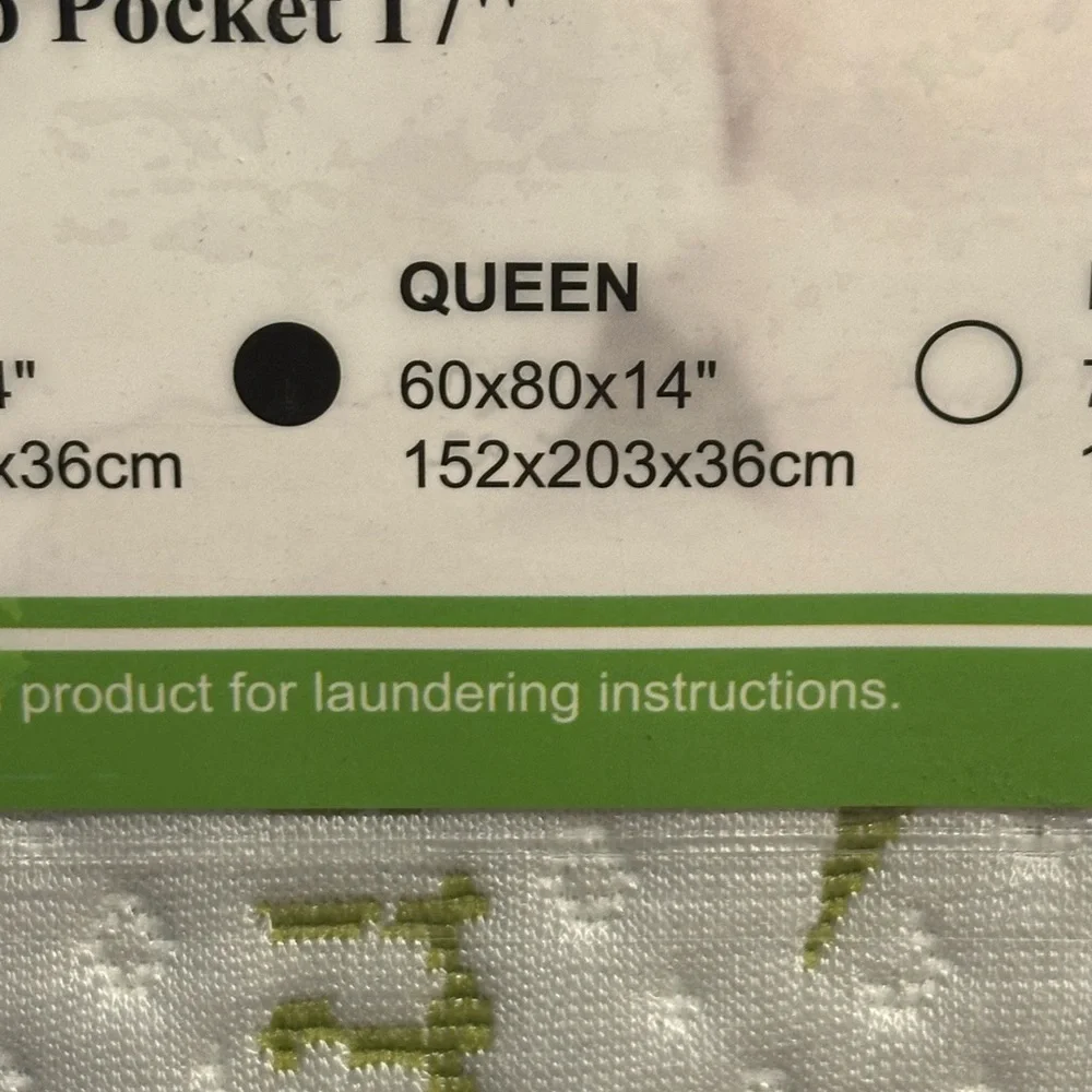 Jacler Bamboo Waterproof Mattress Protector